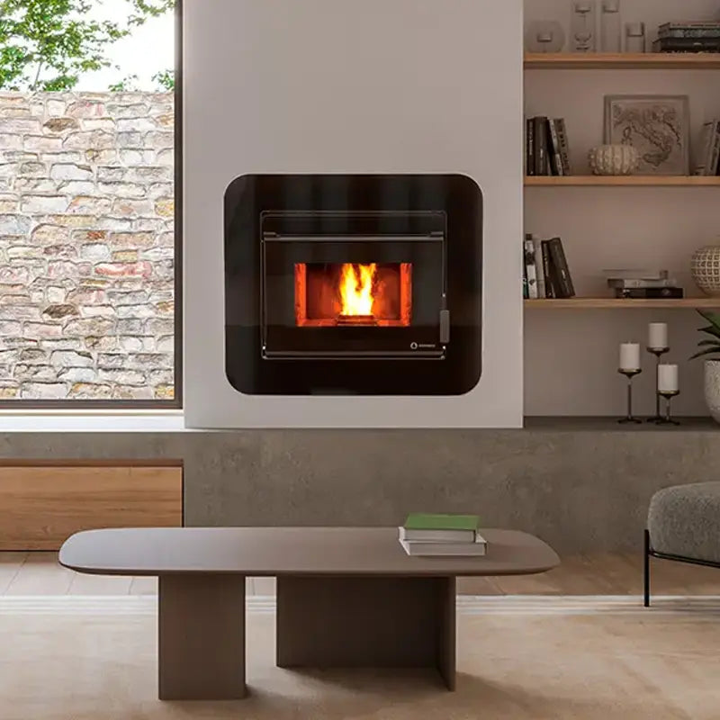 ESTUFA DE AIRE INSERTABLE ECOFOREST CORDOBA GLASS 12KW Grupo Dila