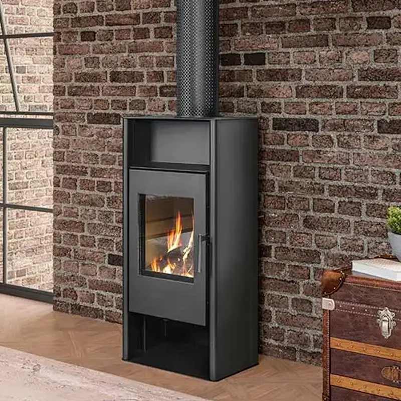 Estufa de leña ECOFOREST AMAZONAS 8kw Grupo Dila